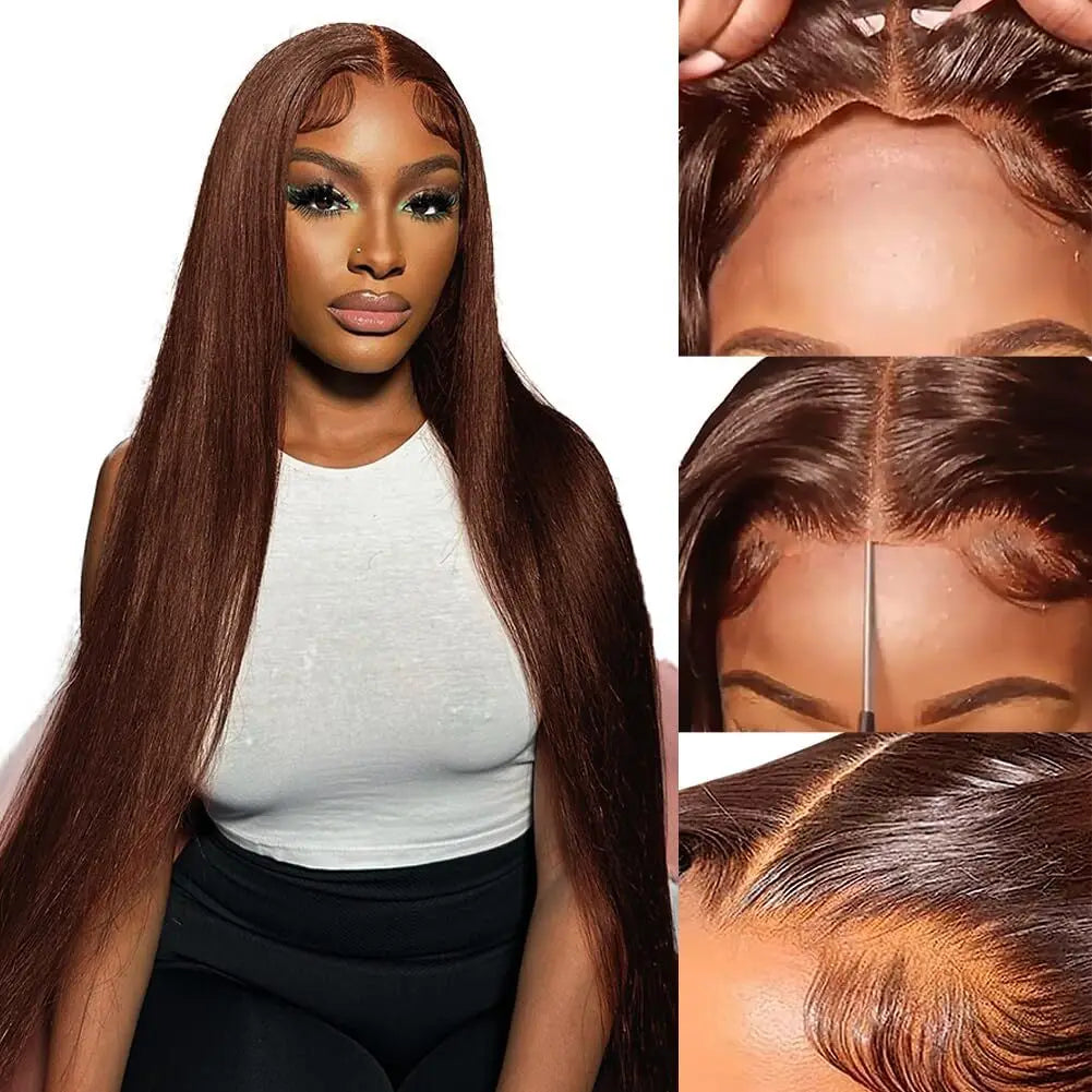 Isee Hair # Glueless Straight Wig Wear