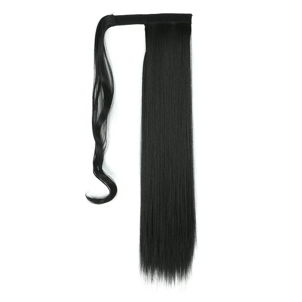 Synthetic Ponytail Hair Extension Natural Hairpiece Clip In