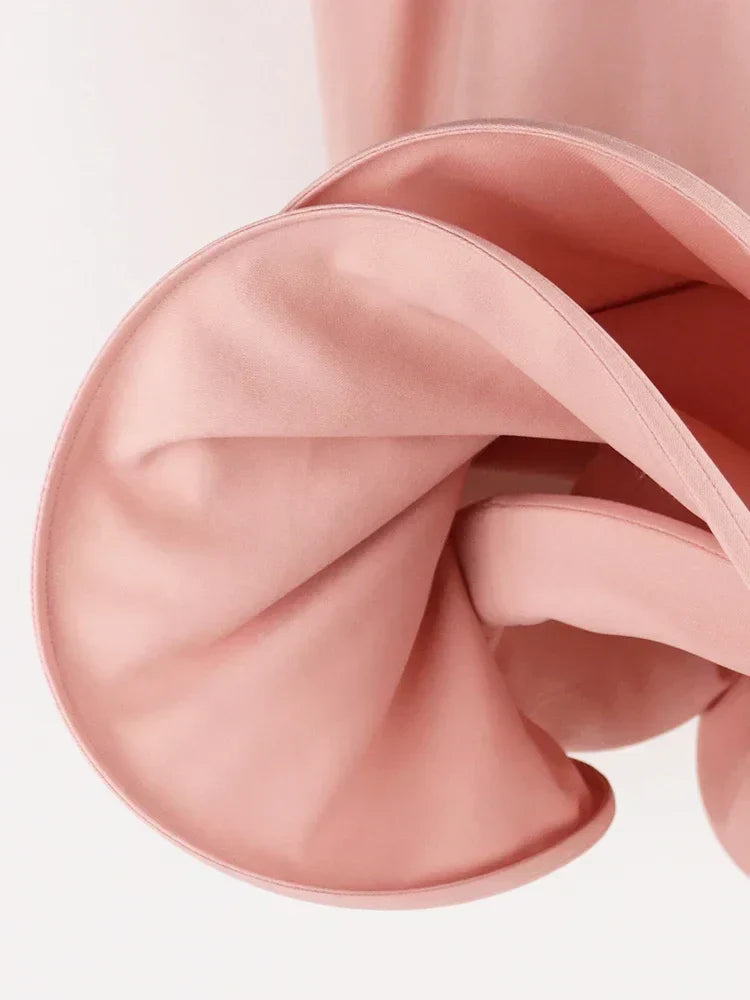 Women Mermaid Skirt High Waist Trumpet Flare Fishtail