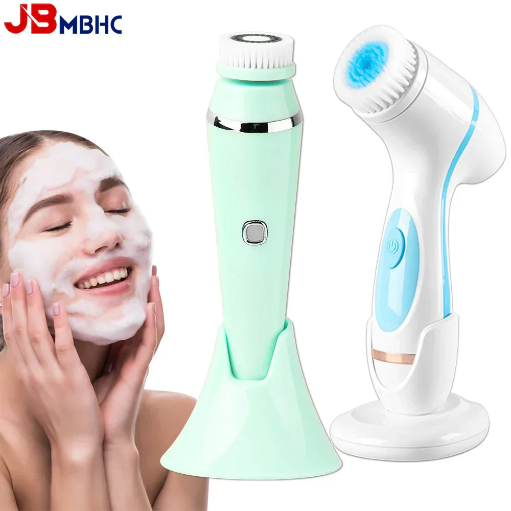 Electric Face Cleansing Brush For Facial Skin Care