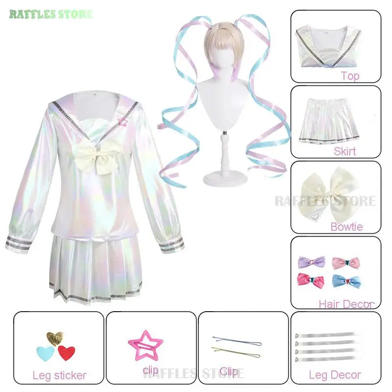 Needy Girl Overdose Kangel Cosplay Costume Lolita Shoes
