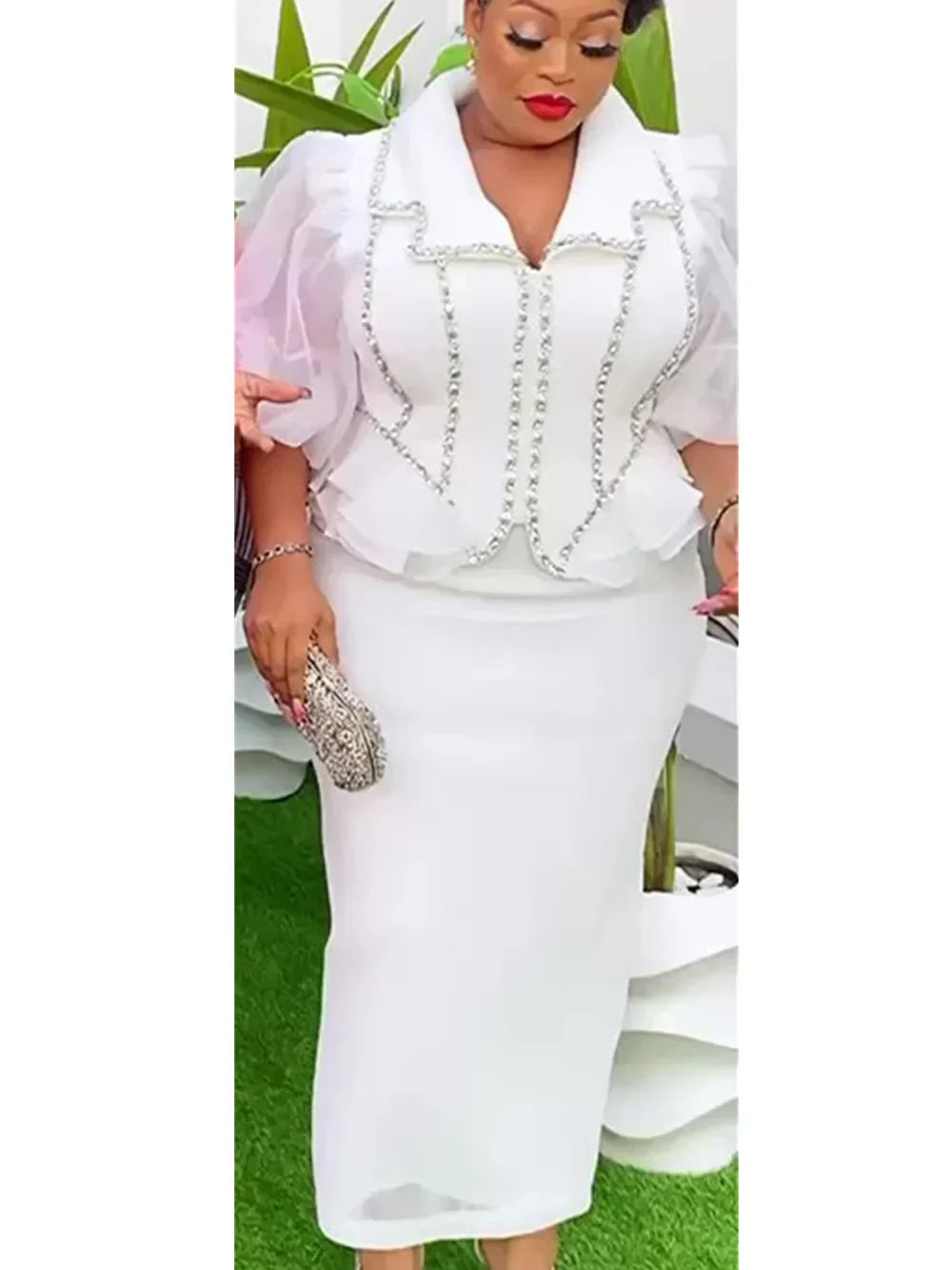 African Clothes For Women Pcs Sets Tops And