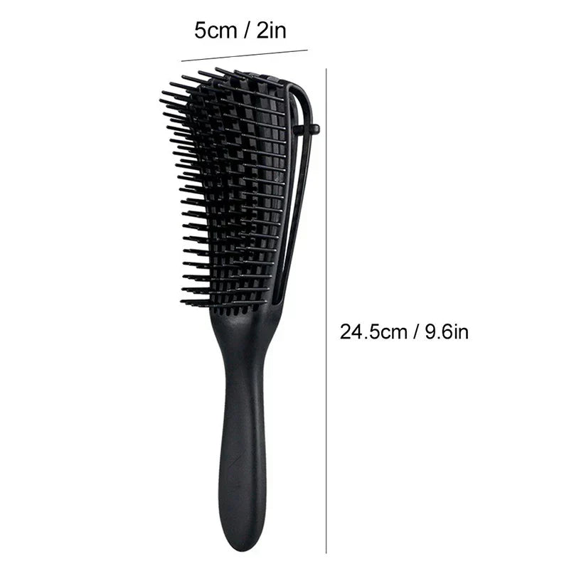 Anti-Static Octopus-Shaped Hair Comb - Styling Tool for Curly Hair