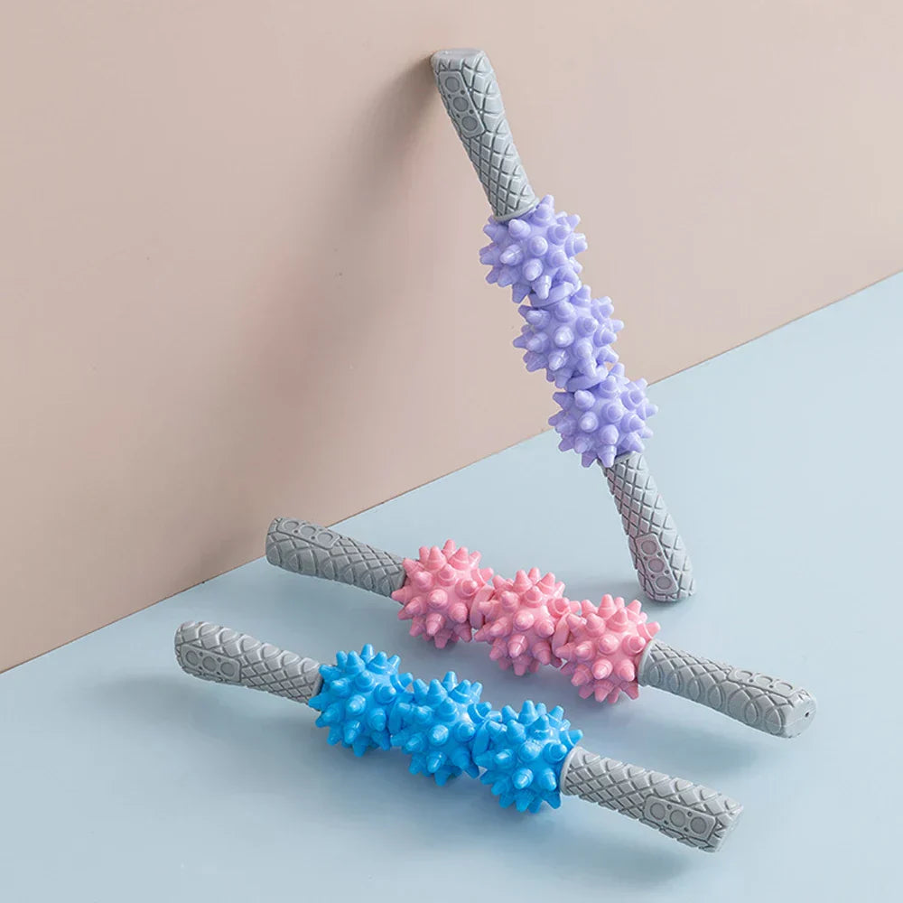 Yoga Balls Massage Roller Stick Trigger Point