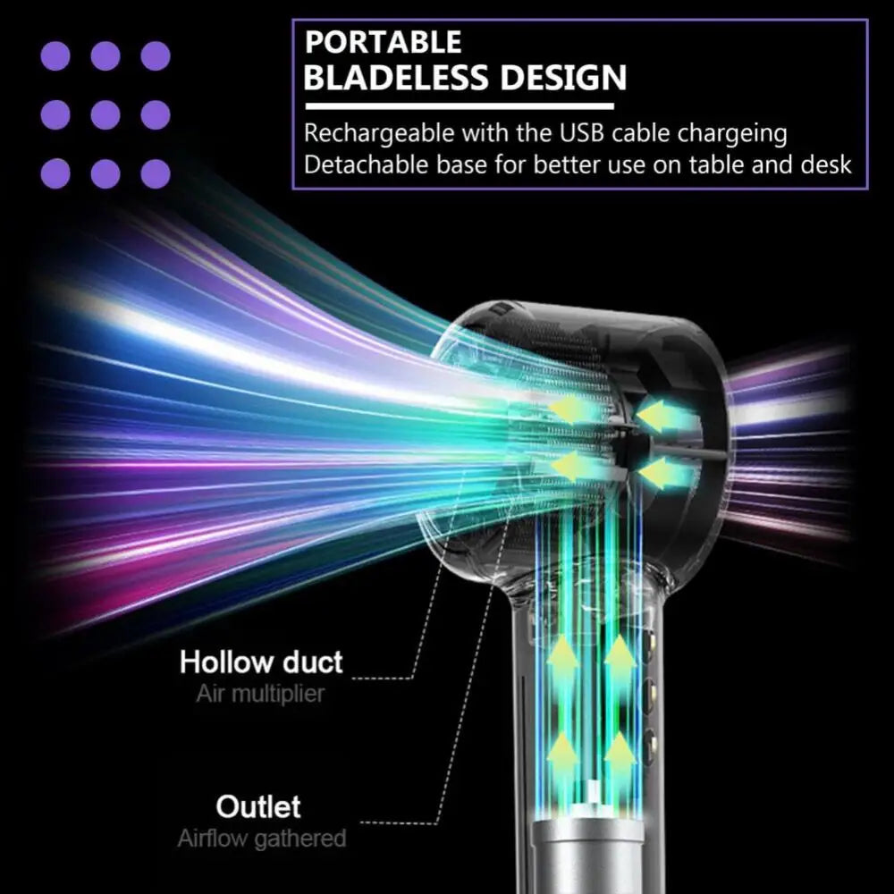 Mini Eyelash Fan Dryer Blower Grafted Eyelashes