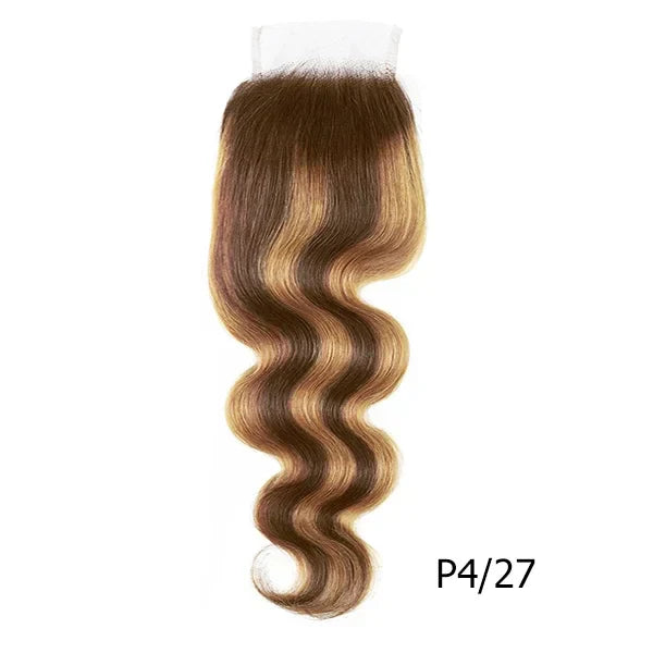Lace Closure Body Wave Natural Color Dark