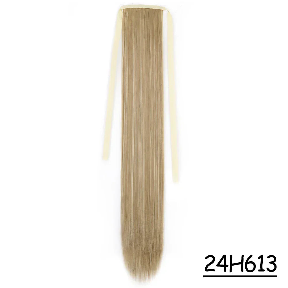 Synthetic Ponytail Hair Extension Natural Hairpiece Clip In