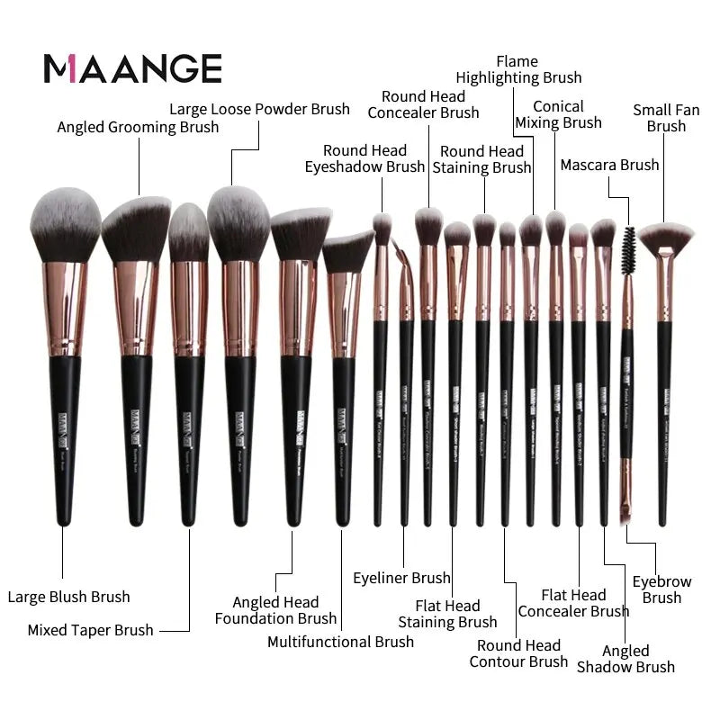 Maange Makeup Brush Foundation Powder Concealers