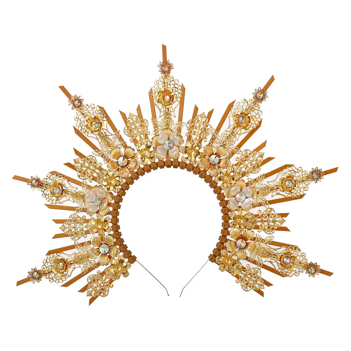 Gothic Halo Crown Lolita Headband Halloween Vintage Sun