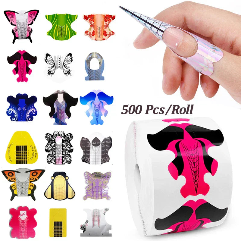 Nail Form Nail Paper Holder Tools Forms For