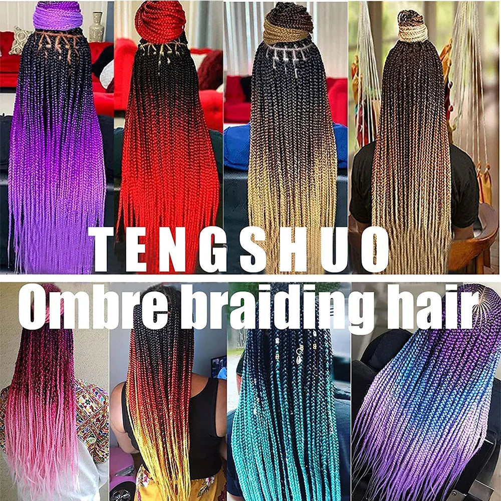 Synthetic Jumbo Braiding Hair Extension " Heat Resistant