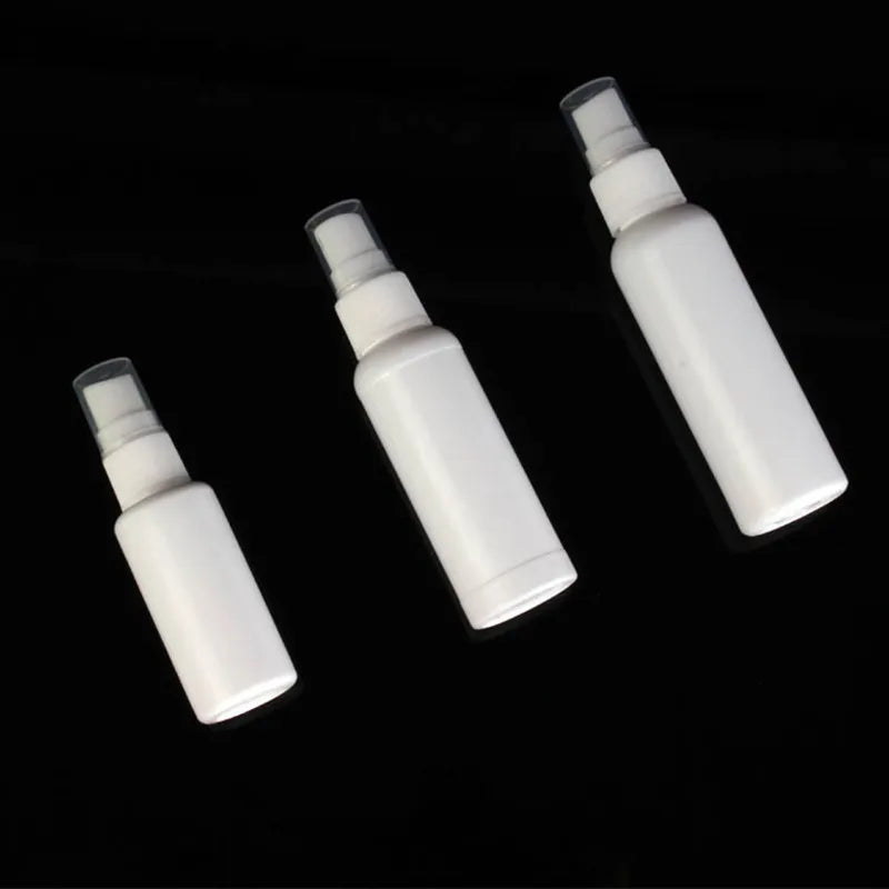 White Spray Bottle Empty Perfume Vial Refillable