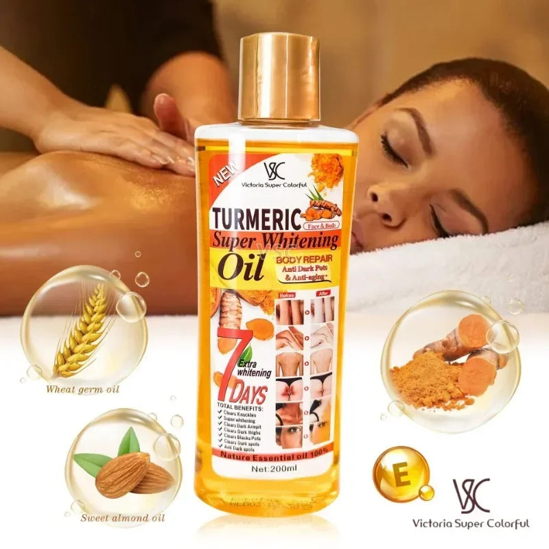 Turmeric Essential Oil With For Skin Massage, Body