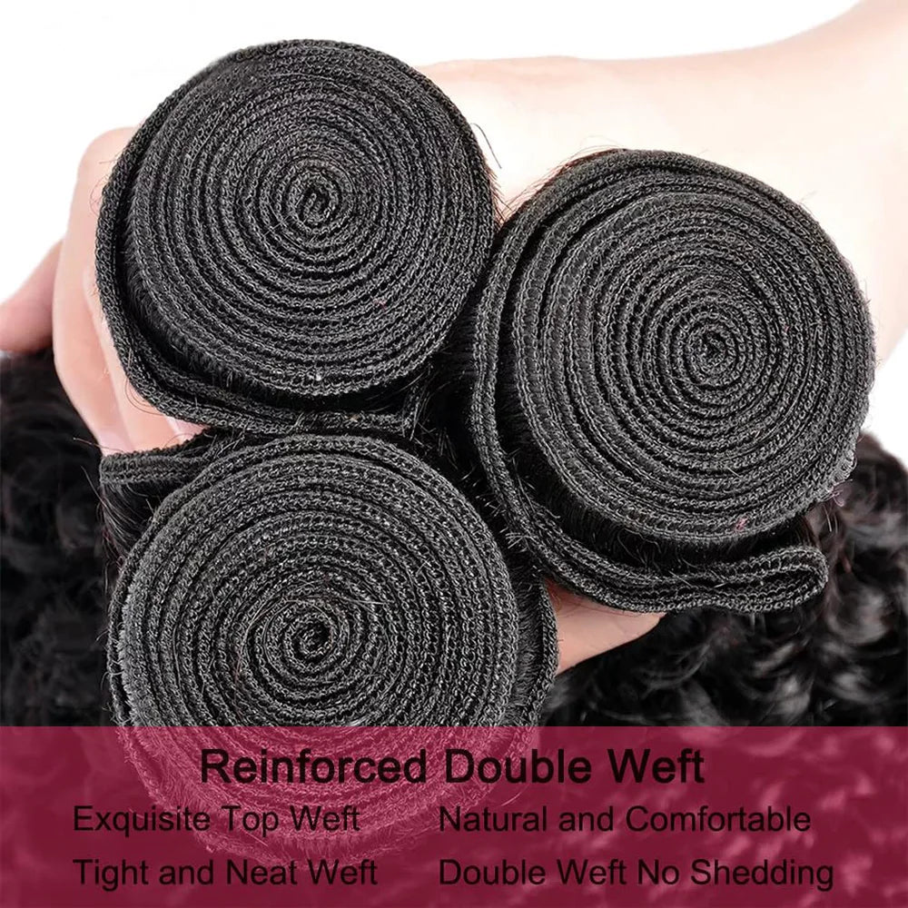 Yijimei Water Wave Bundles Human Hair - Brazilian