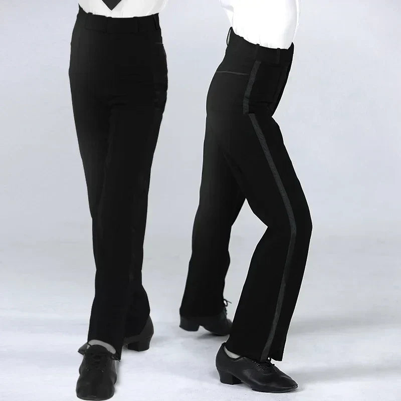 Latin Dance Pants Men Latin Modern Ballroom Performance