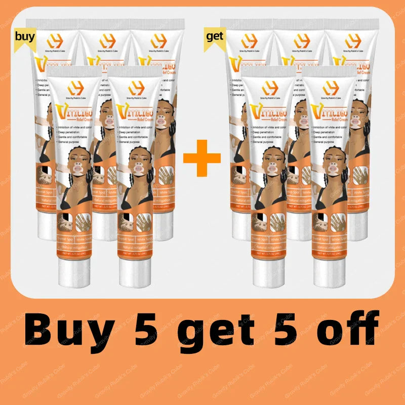 Herbal Extract Vitiligo Ointment Remove Ringworm White Spot