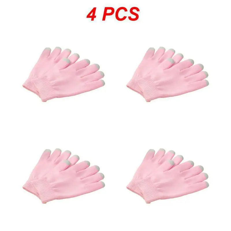 Reusable Spa Gel Socks Moisturizing Whitening Exfoliating