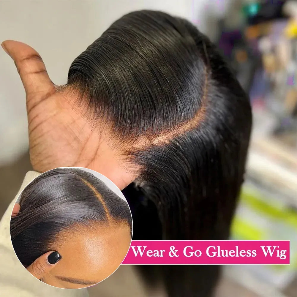 Wear Go Glueless Wig Bone Straight X Hd