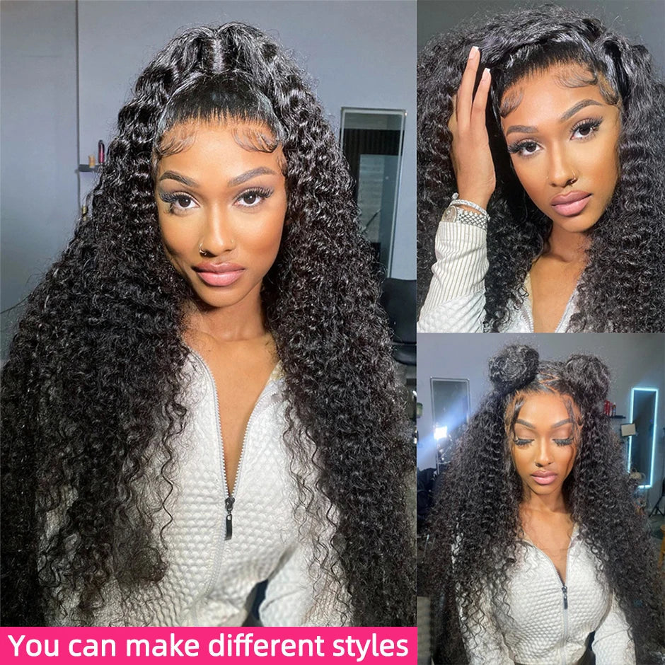 Yawawe Water Wave Xhd Lace Frontal Wigs Brazilian