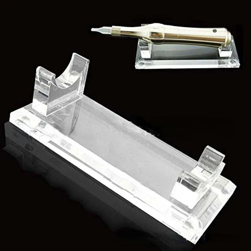 New Acrylic Tattoo Pen Machine Holder Display Stand