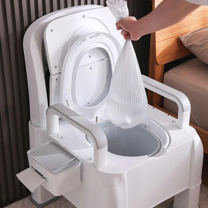 Soft Pu Toilet Seat Chair For Elderly Non