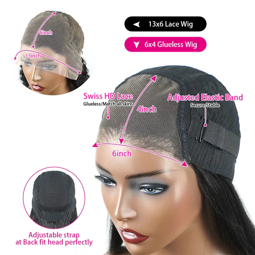 Wear Go Glueless Wig Straight X Hd Lace