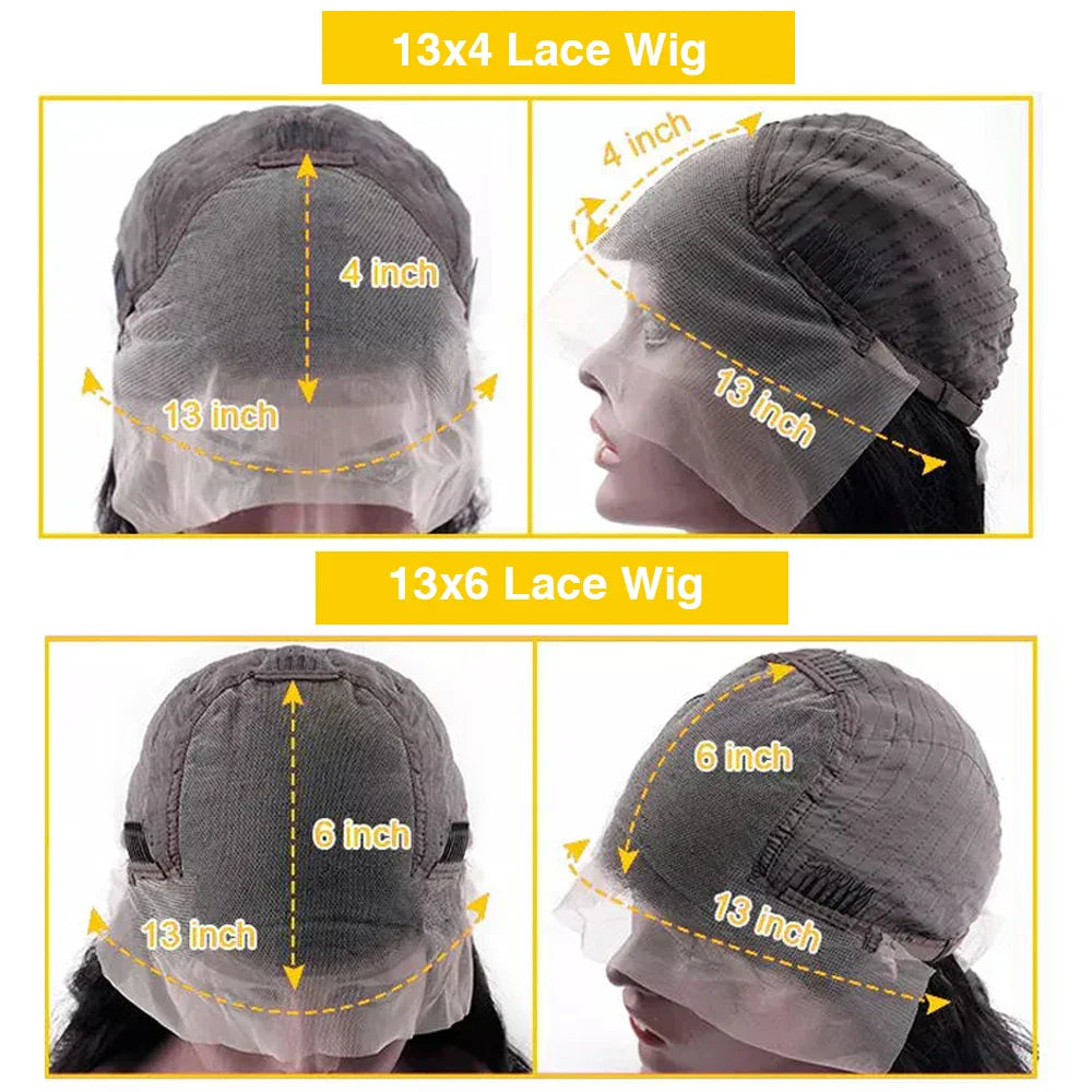 Hd Transparent Deep Wave Frontal Wig X/X Curly