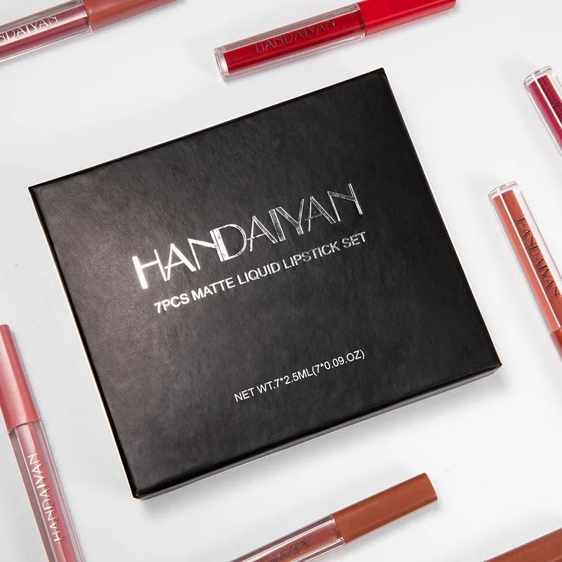 Matte Velvet Lip Gloss Glaze Waterproof Lasting