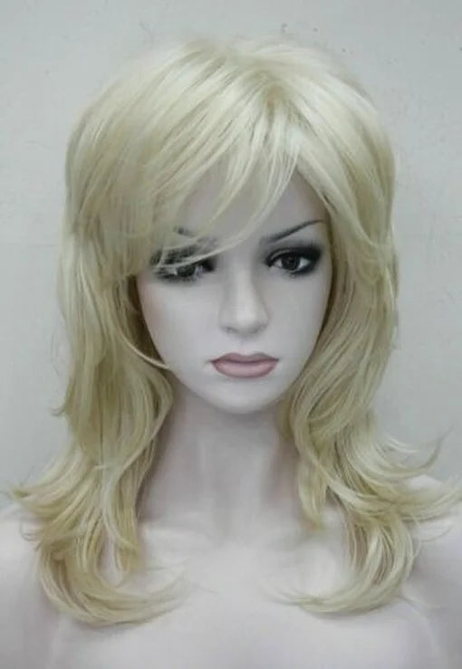 Women Wig Ladies Wig Natural Short Wine Red