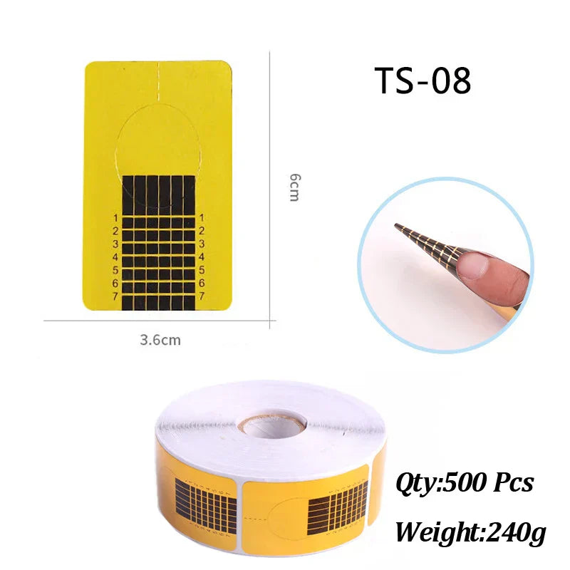 Nail Form Nail Paper Holder Tools Forms For