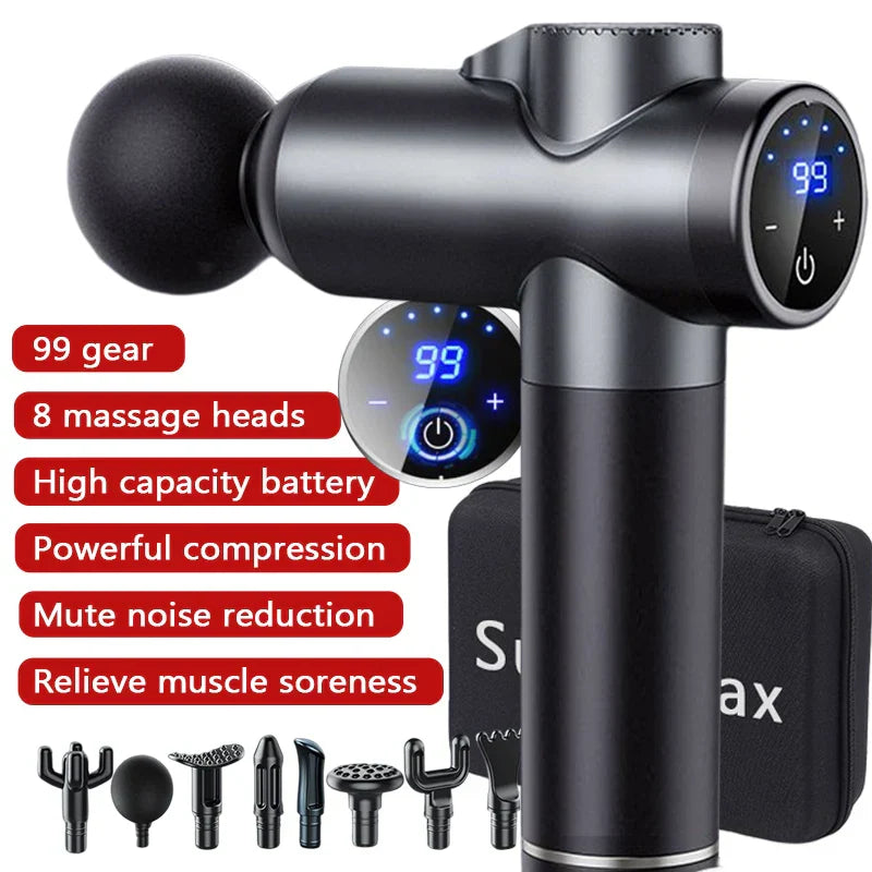 Heads Neck And Back Massager Gun