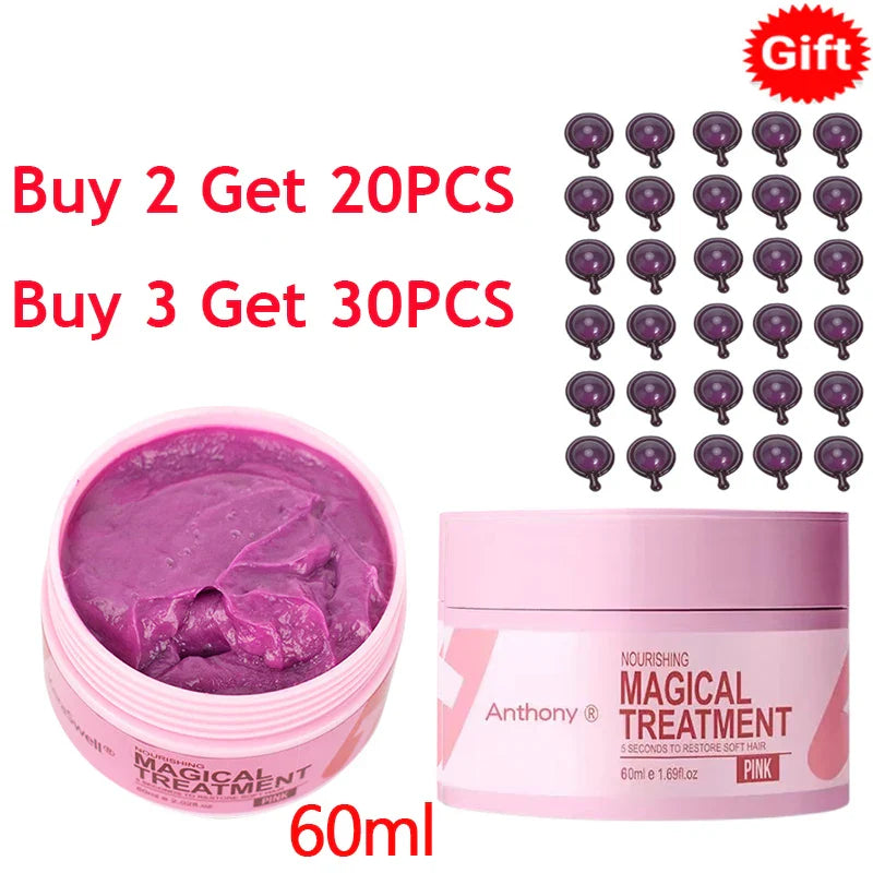 Magical Hair Mask Seconds Repair Damage Frizzy Soft