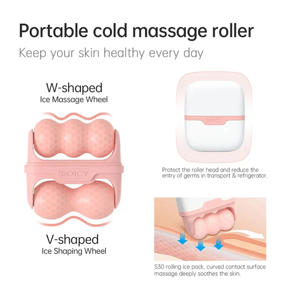 Soicy Ice Roller Facial Massage For