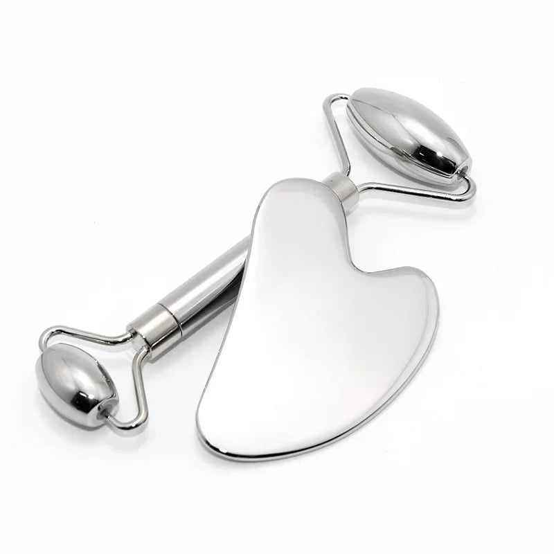 Stainless Steel Gua Sha Roller Massager Roller For