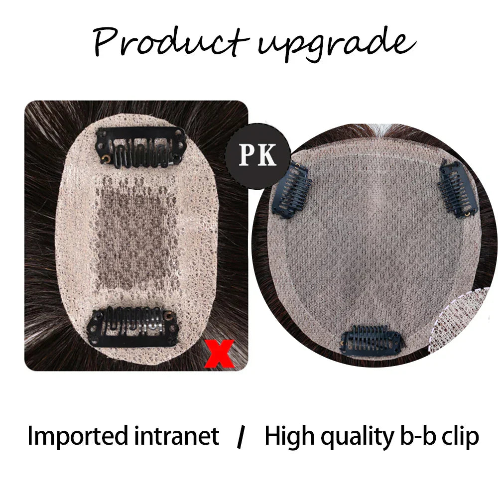 Synthetic Hair Fake Fringe Clip In Bang Cover