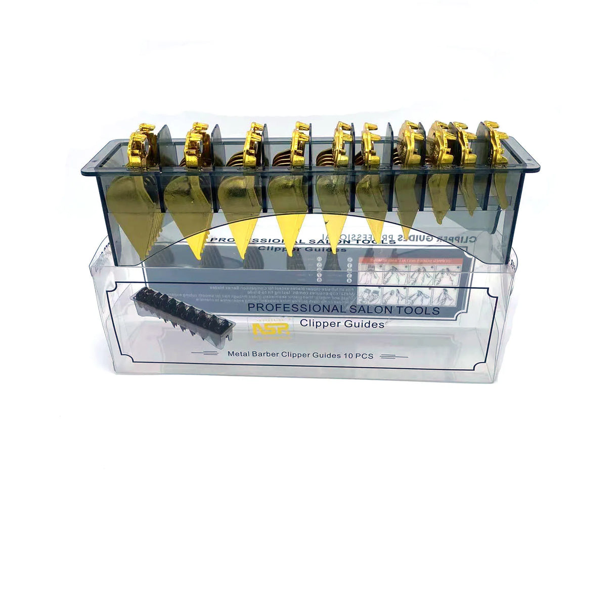 Barber Shop Hairdresser Tools Hair Clipper Gold Color