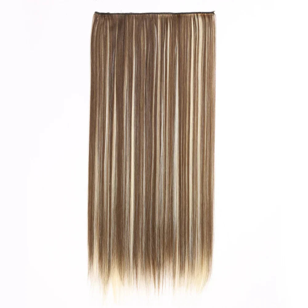 Synthetic Clip In Hair Extensions Pcs/Set Clips Long