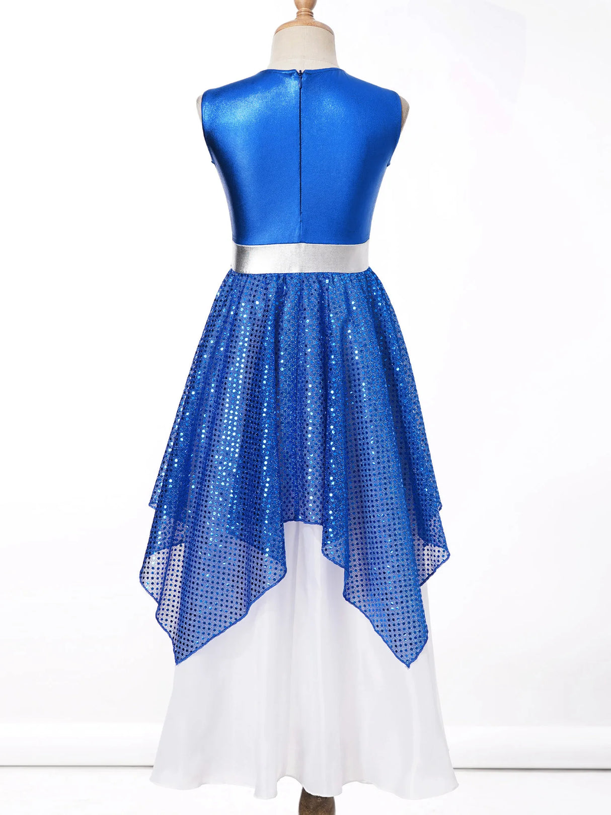 Kids Girls Praise Lyrical Modern Dance Dress Sleeveless