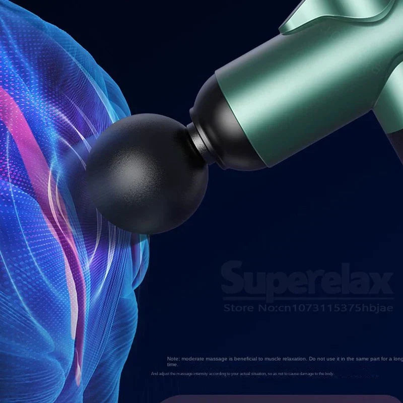 Heads Neck And Back Massager Gun