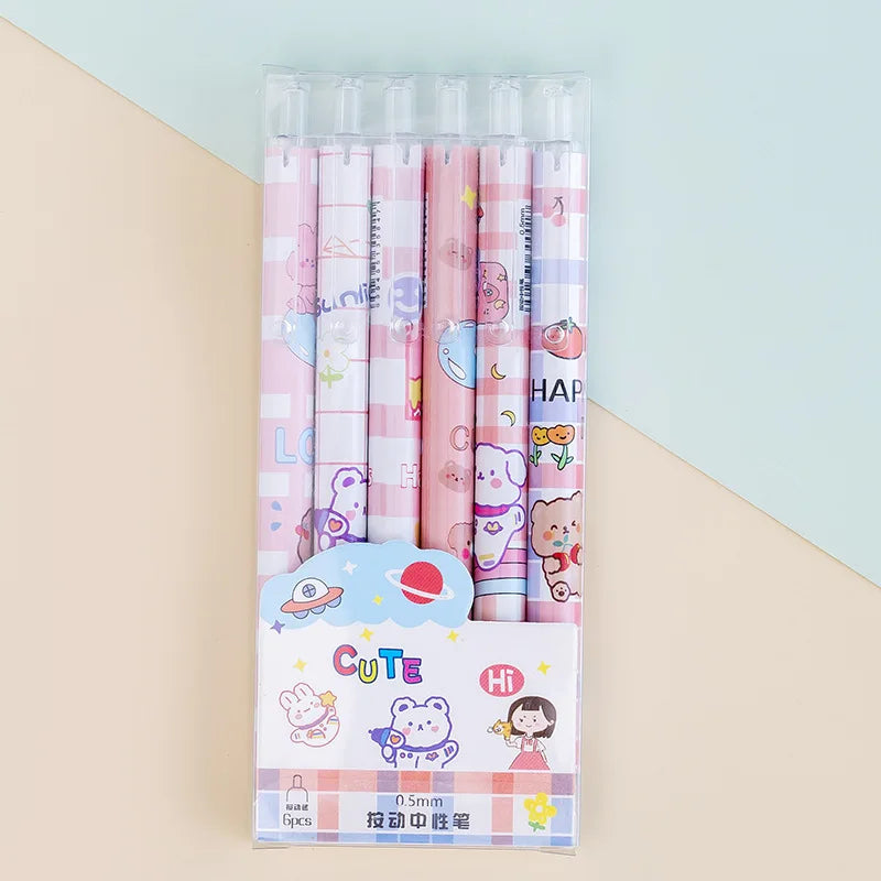 Cute Game Genshin Impact Gel Pens