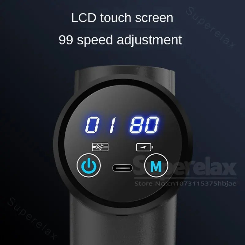 Massag Gun Fascia Speed Waist Pain Relief