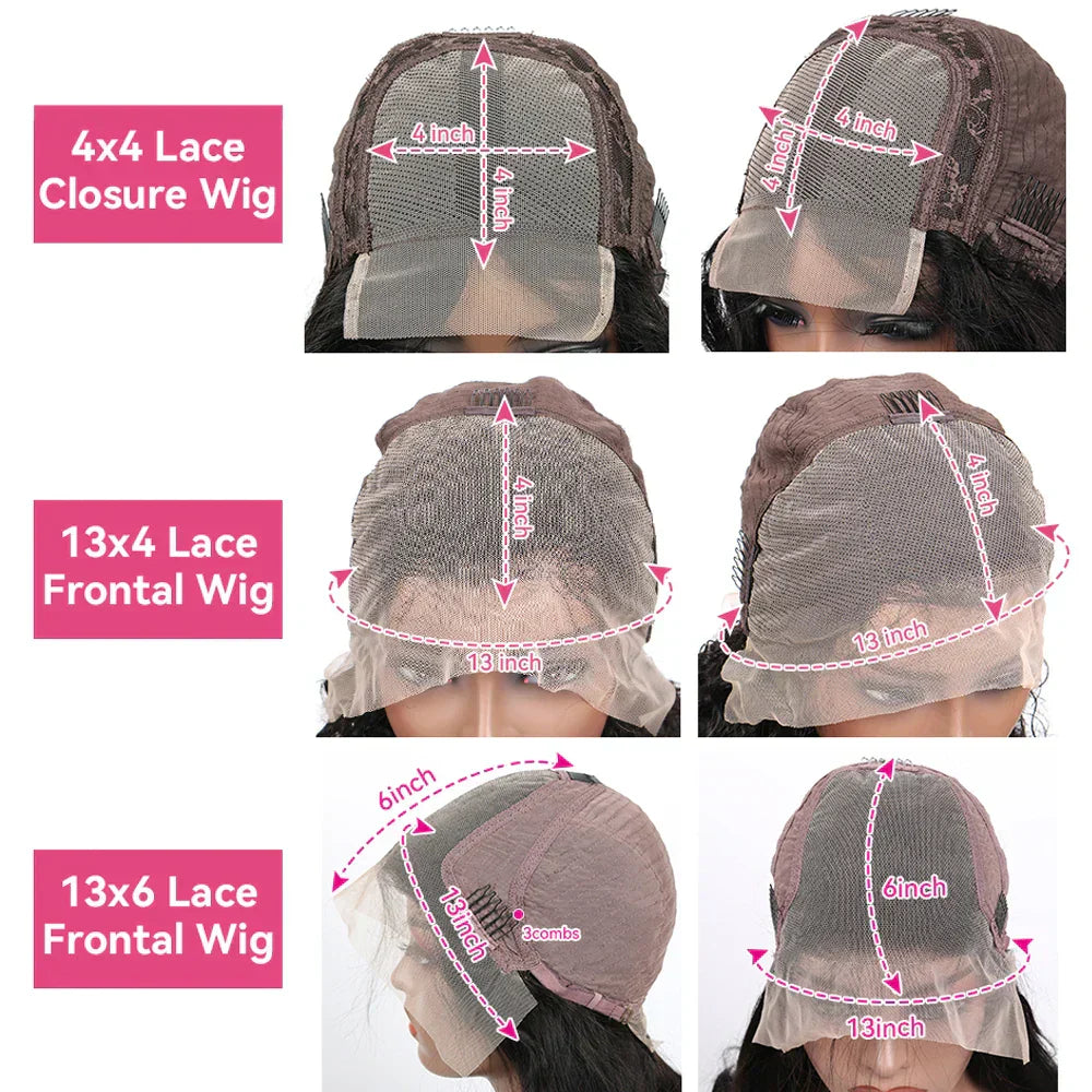 Wigs Human Hair Jerry Curly Lace Front Wig