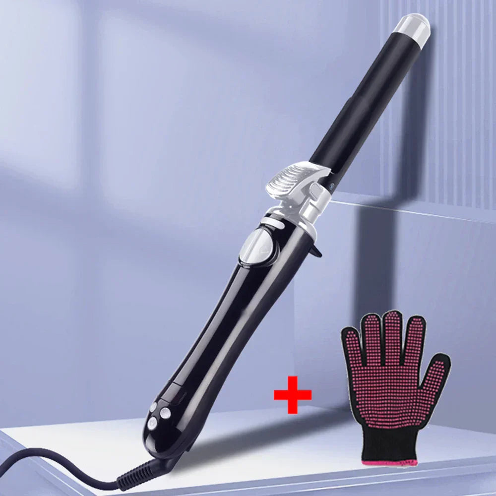 New Mm Automatic Rotating Curling Iron Ceramic Barrel