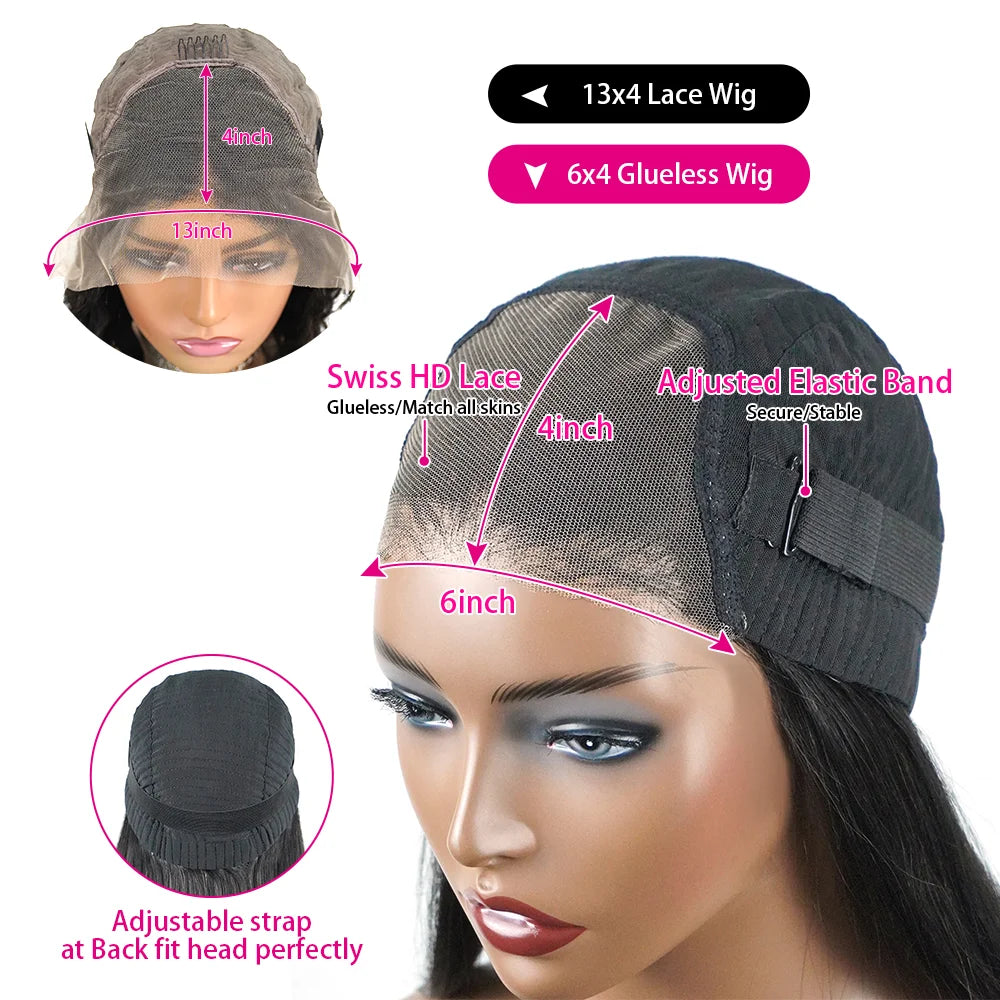 Wear Go Glueless Bob Wig Lace Front Human