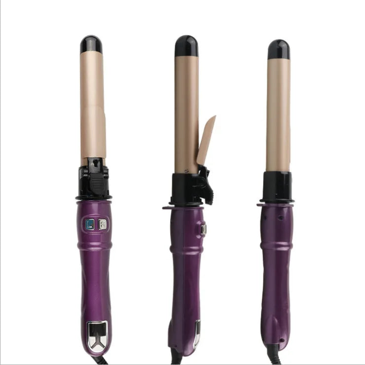 Rotating Curling Iron Lcd Ceramic Barrel Automatic Hair