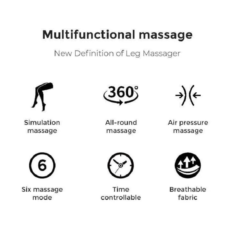 Household Foot Air Pressure Massager Pneumatic Rehabilitation Instrument