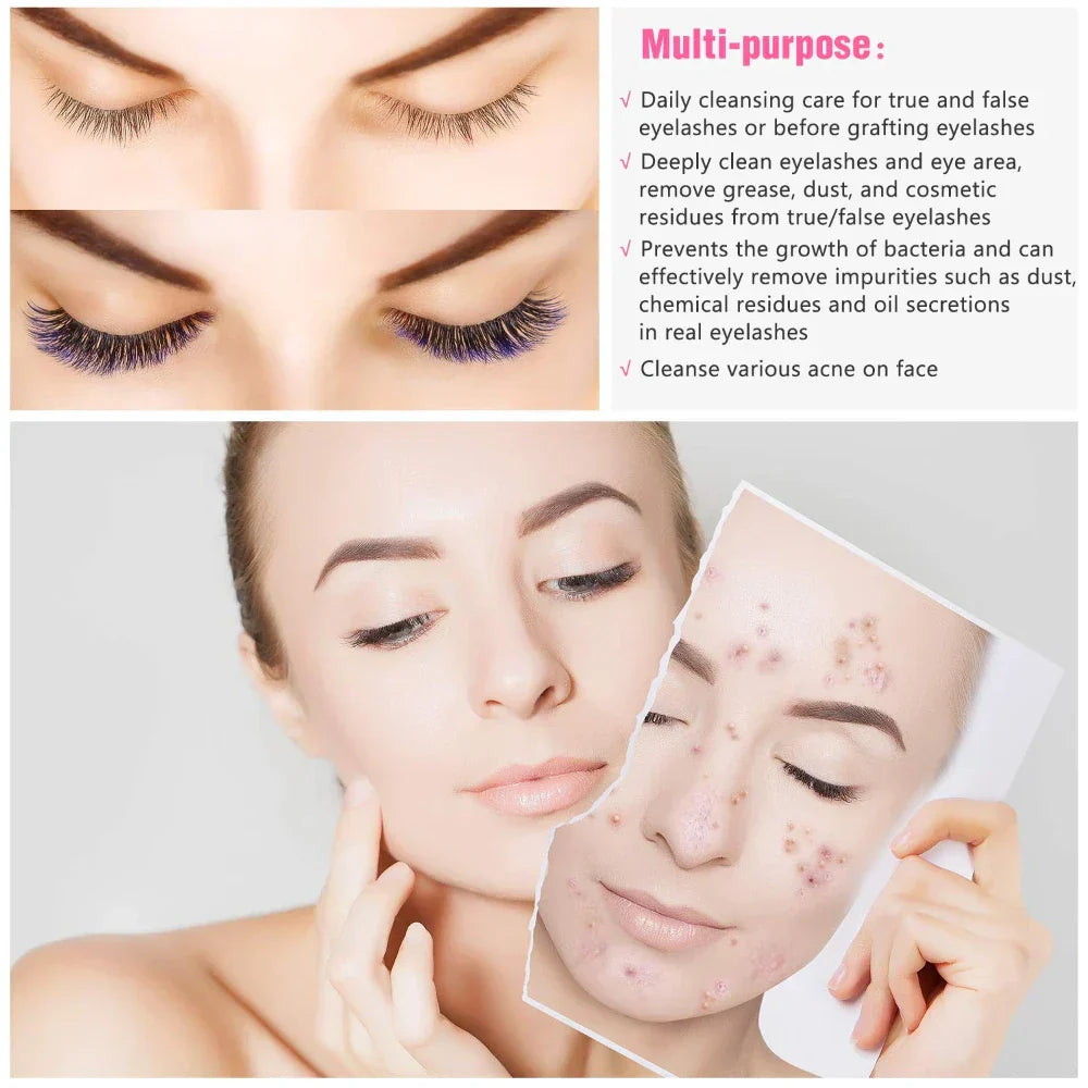 Eyelash Cleaning Brush For Extensions Nose Blackhead Lash