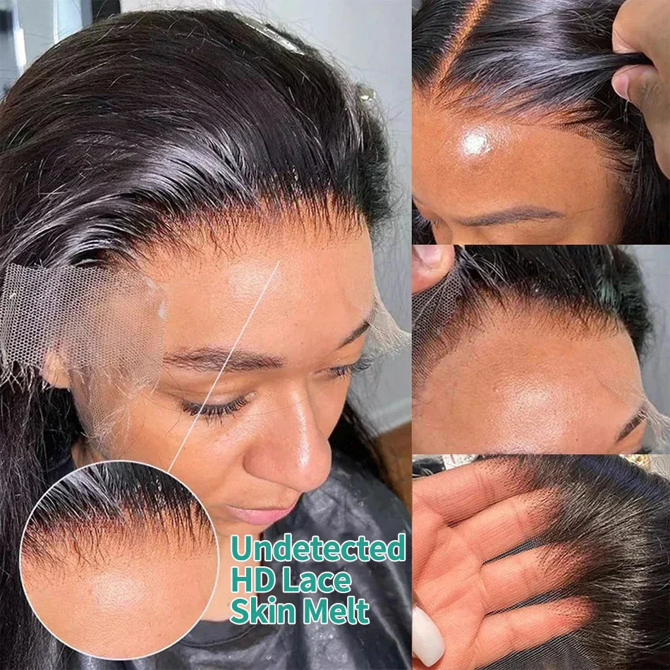 Melodie Bone Straight Lace Front Human