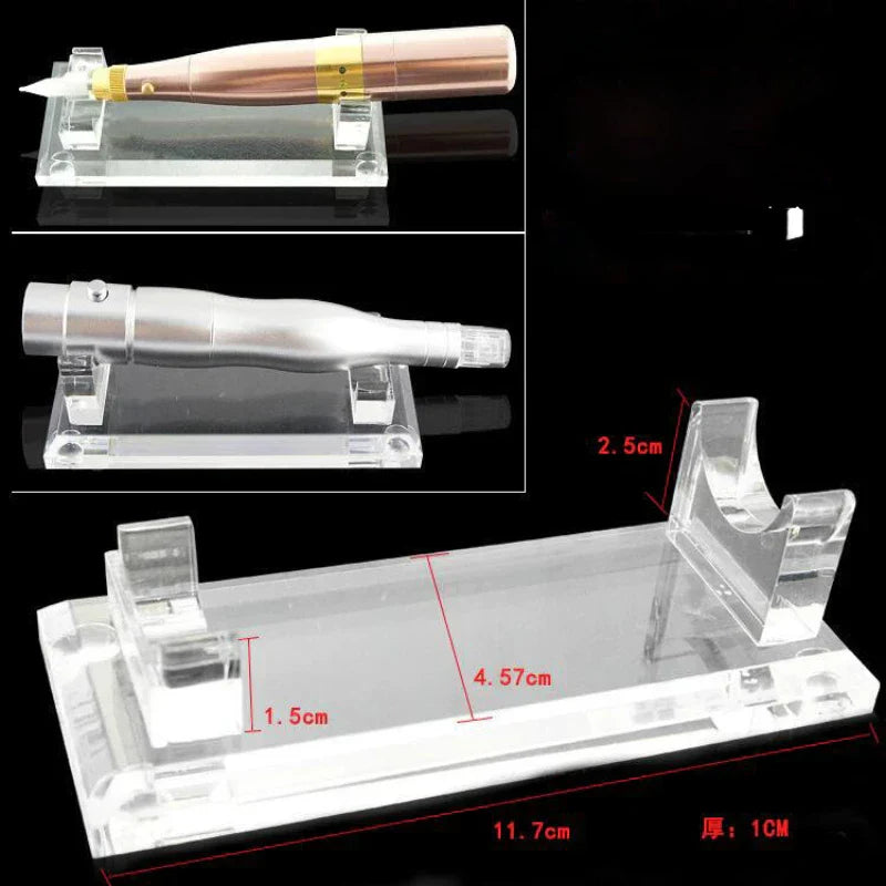 New Acrylic Tattoo Pen Machine Holder Display Stand