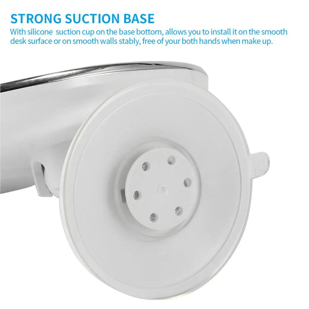 Makeup Mirror With Lamp Cabinet Closet Cosmetic Tools